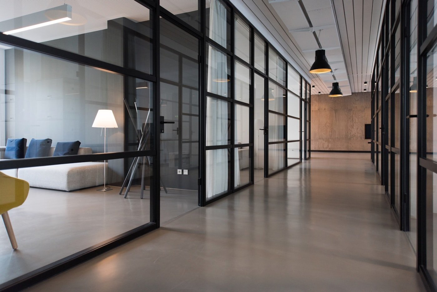 Representative dental office reception area