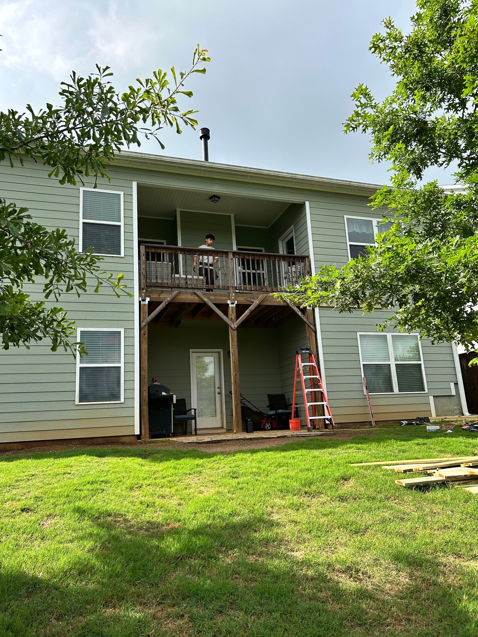 Completed remodeling project