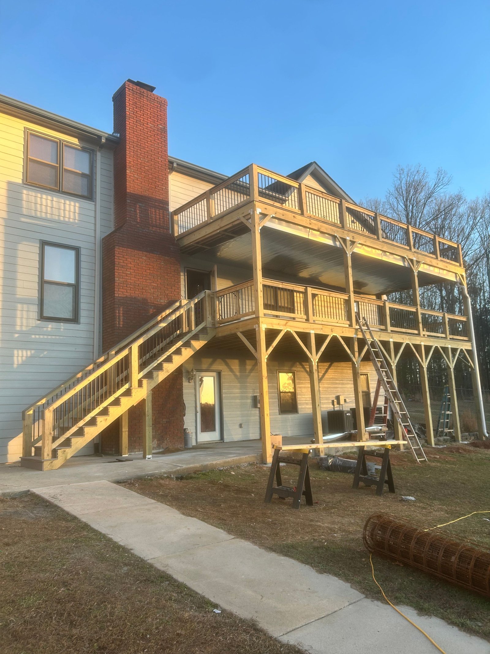 Outdoor deck and exterior services
